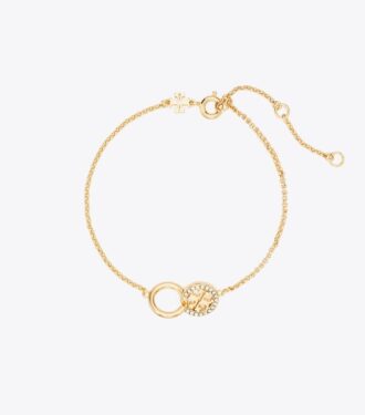 Bracelet à chaîne entrelacée Icon Pavé