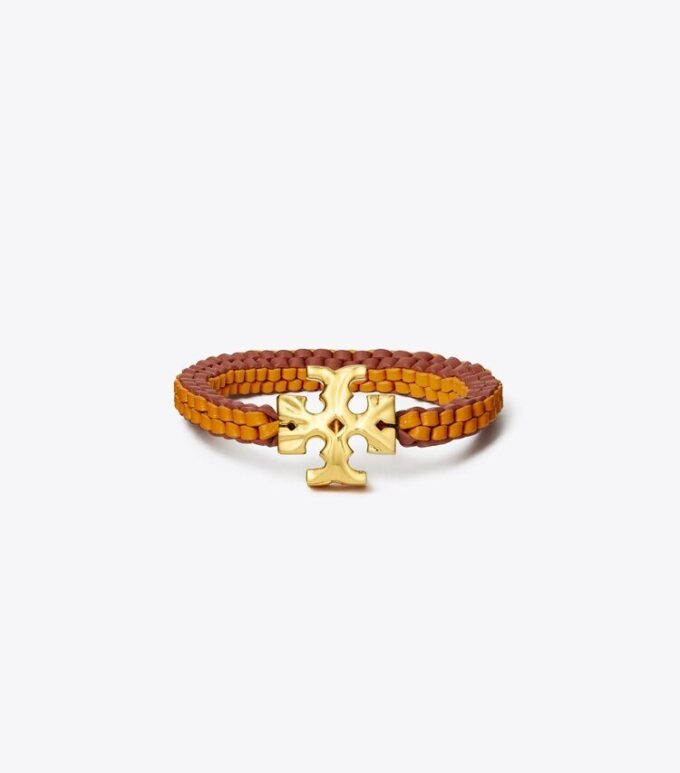 Bracelet en cuir tressé Roxanne Bracelet en cuir tressé Roxanne