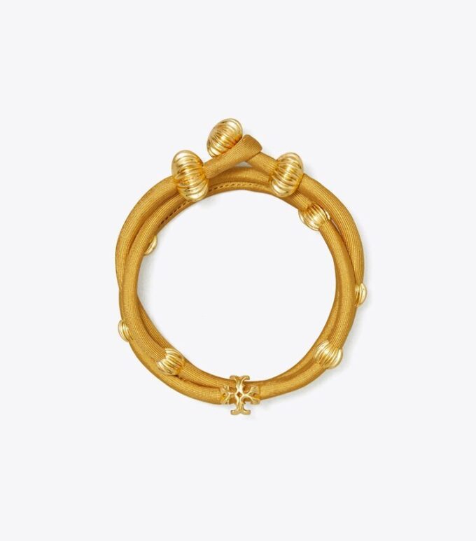 Bracelet enroulé en soie Roxanne Bracelet enroulé en soie Roxanne