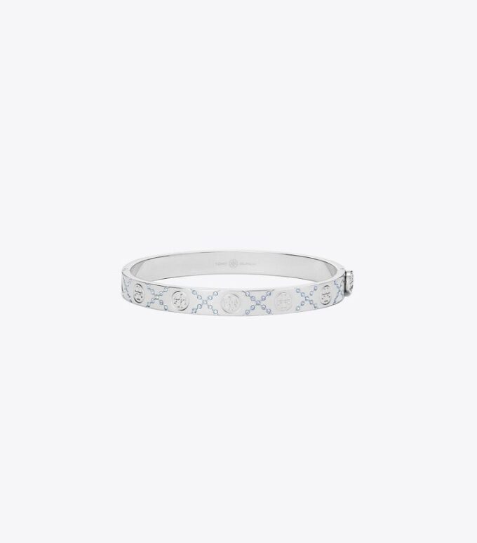 Bracelet Icon T Monogram Pavé Hinge