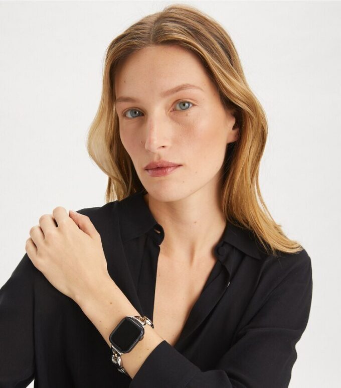Bracelet à maillons Double T pour Apple Watch® Bracelet à maillons Double T pour Apple Watch®