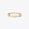 Bracelet Serif-T Metallic Single-Wrap