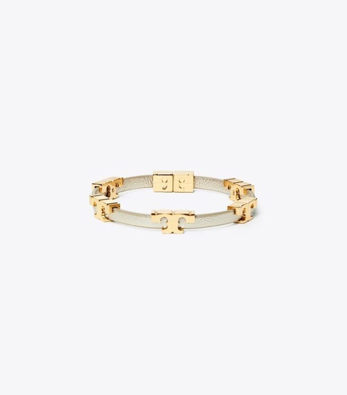 Bracelet Serif-T Metallic Single-Wrap