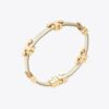 Bracelet Serif-T Metallic Single-Wrap