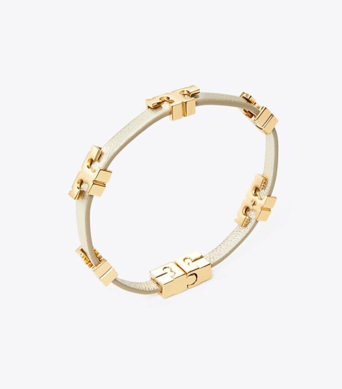 Bracelet Serif-T Metallic Single-Wrap