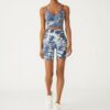 Bralette longue sans coutures Tie-Dye Bralette longue sans coutures Tie-Dye