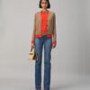 Cardigan en cachemire color block Cardigan en cachemire color block