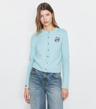 Cardigan en laine mérinos Lucky Duck Cardigan en laine mérinos Lucky Duck