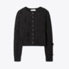 Cardigan en laine orné Cardigan en laine orné