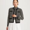 Cardigan Kendra à fleurs jacquard Cardigan Kendra à fleurs jacquard