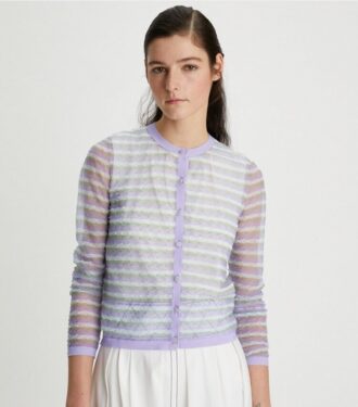 Cardigan scintillant