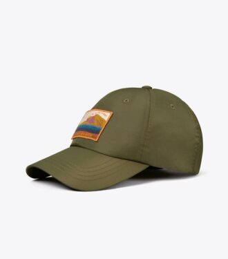 Casquette de baseball en nylon avec écusson Casquette de baseball en nylon avec écusson
