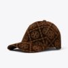 Casquette de baseball en velours T Monogram Casquette de baseball en velours T Monogram