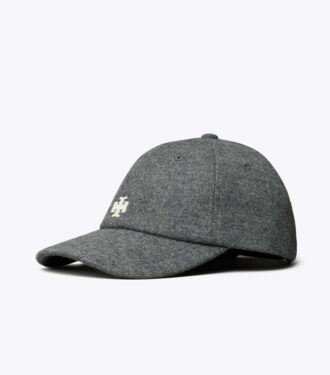 Casquette en laine avec logo