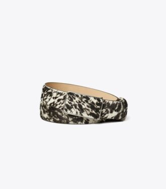 Ceinture à boucle plate