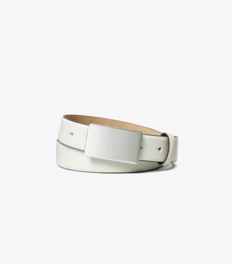 Ceinture à boucle plate