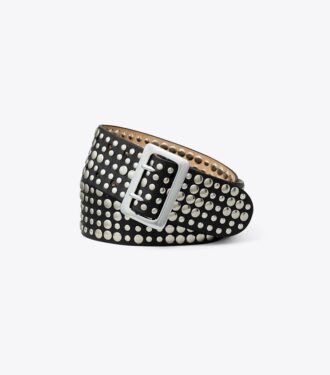 Ceinture cloutée 5 cm