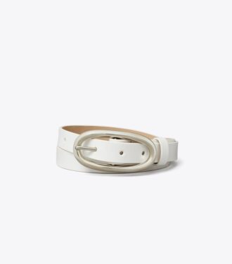 Ceinture à grande boucle ajourée