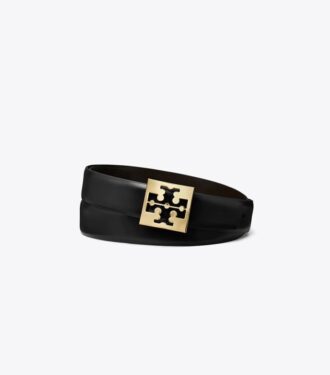 Ceinture à logo carré
