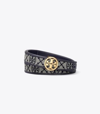 Ceinture Miller à monogramme T Monogram de 2,5 cm