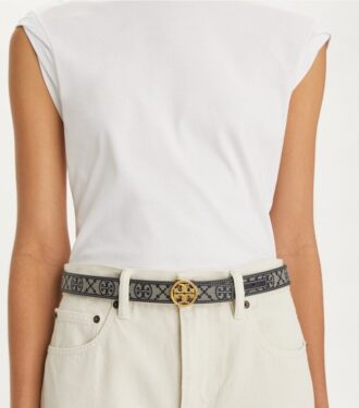 Ceinture Miller à monogramme T Monogram de 2,5 cm