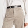 Ceinture plate en cuir lisse Ceinture plate en cuir lisse