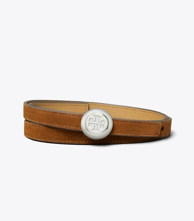 Ceinture réversible en daim Romy Ceinture réversible en daim Romy