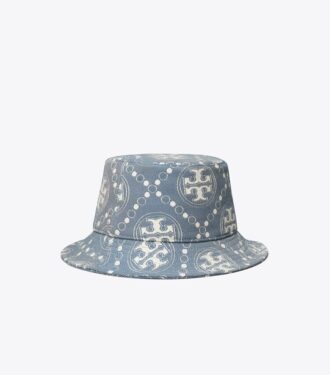Chapeau bob à bord court T Monogram