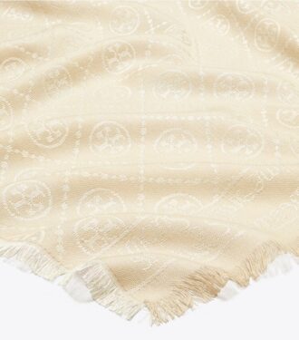Écharpe oblongue en jacquard T Monogram