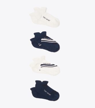 Chaussettes invisibles de compression haute performance, lot de 4