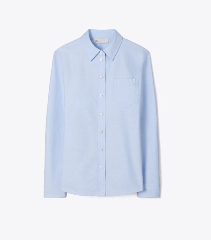 Chemise en coton à poignets Chemise en coton à poignets