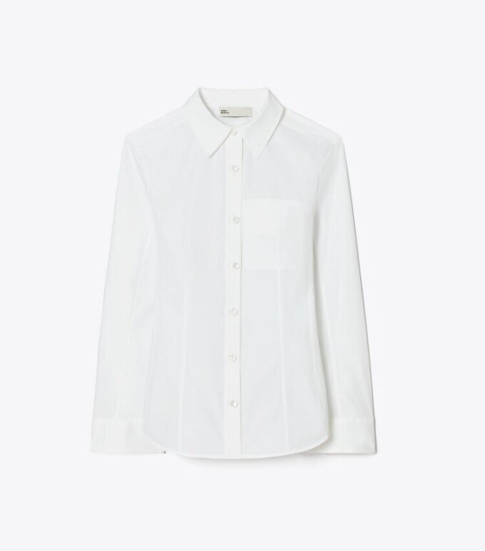 Chemise en popeline de coton Chemise en popeline de coton