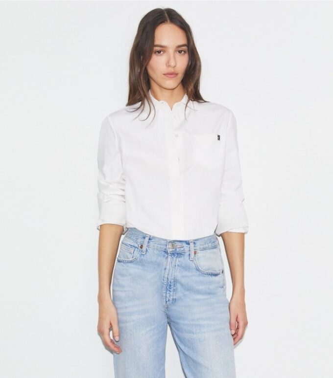 Chemise en popeline de coton Chemise en popeline de coton