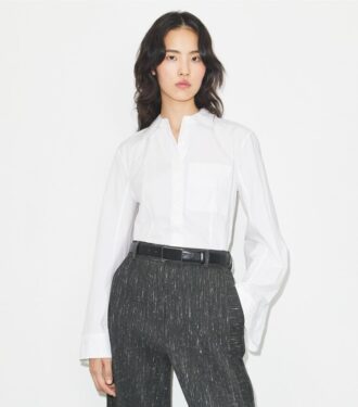 Chemise en popeline de coton