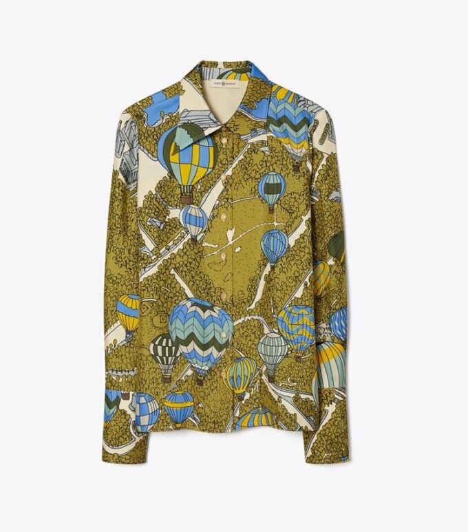 Chemise en twill de soie Chemise en twill de soie