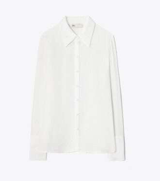 Chemise à manches courtes en viscose