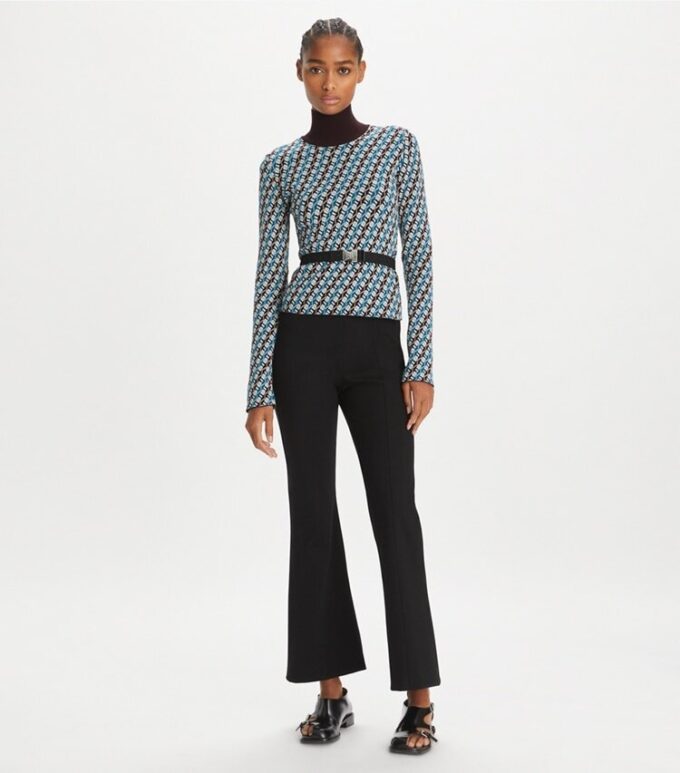 Col roulé jacquard Col roulé jacquard