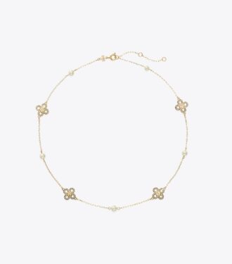 Collier Forget Me Not Pearl