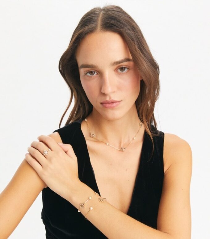 Collier Forget Me Not Pearl Collier Forget Me Not Pearl