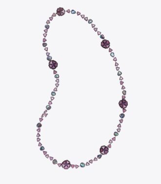 Collier long en résine Curiosity