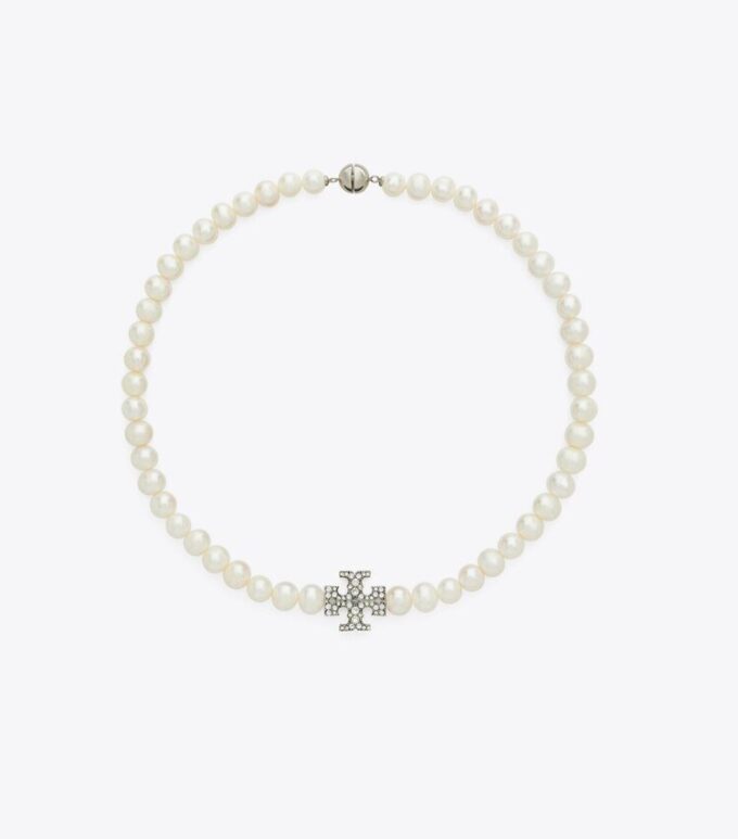 Collier Moondance Pearl And Pavé Collier Moondance Pearl And Pavé