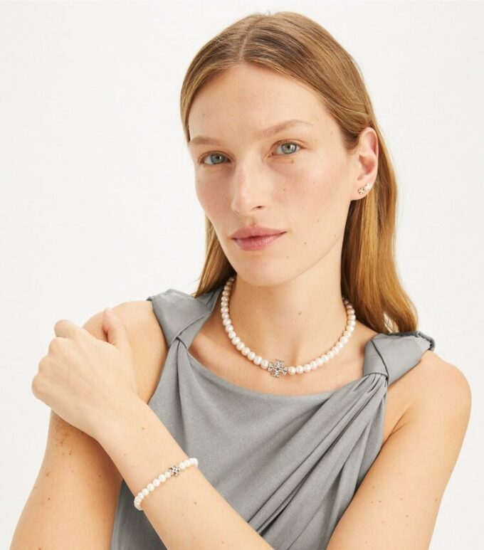 Collier Moondance Pearl And Pavé Collier Moondance Pearl And Pavé