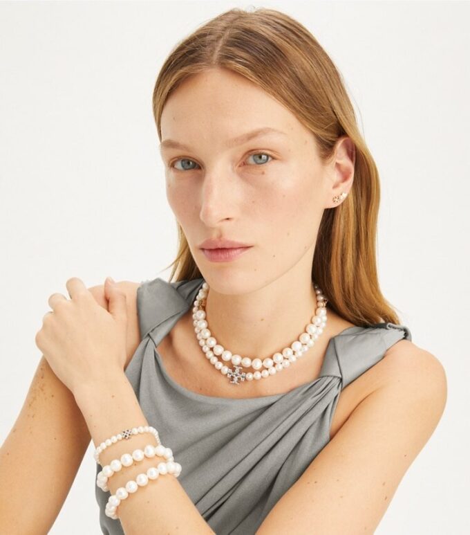 Collier Moondance Pearl And Pavé Collier Moondance Pearl And Pavé