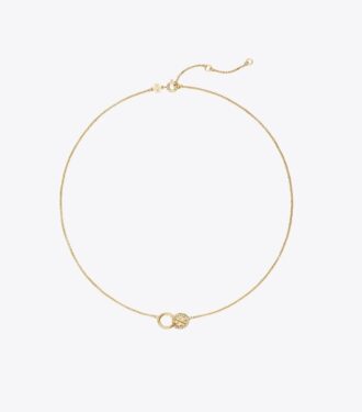 Collier pendentif Icon Pavé Interlocking