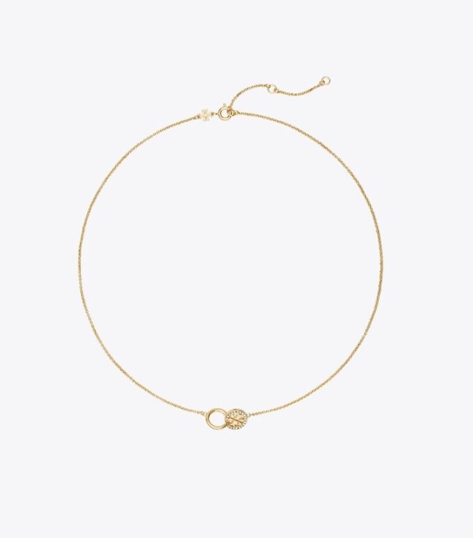 Collier pendentif Icon Pavé Interlocking