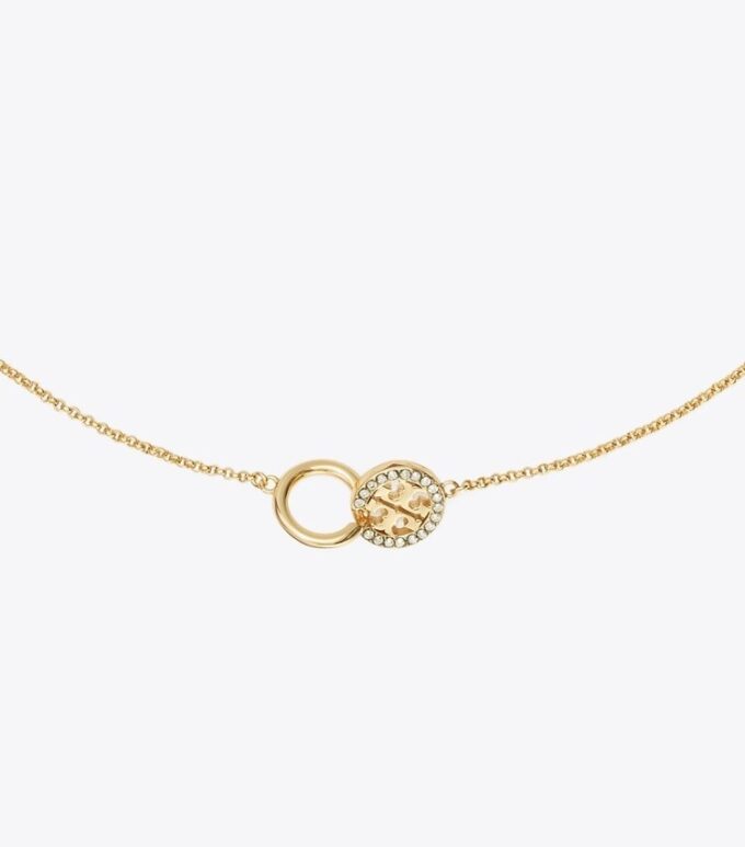Collier pendentif Icon Pavé Interlocking