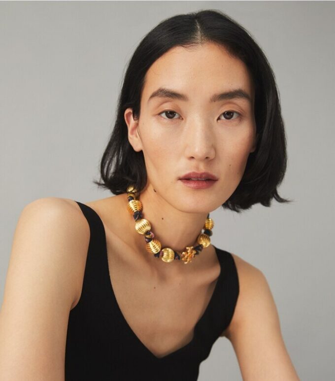 Collier Roxanne cannelé Collier Roxanne cannelé