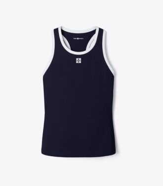 Débardeur de tennis en jersey à dos nageur