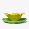 Ensemble bol et assiette Lily Pad Ensemble bol et assiette Lily Pad
