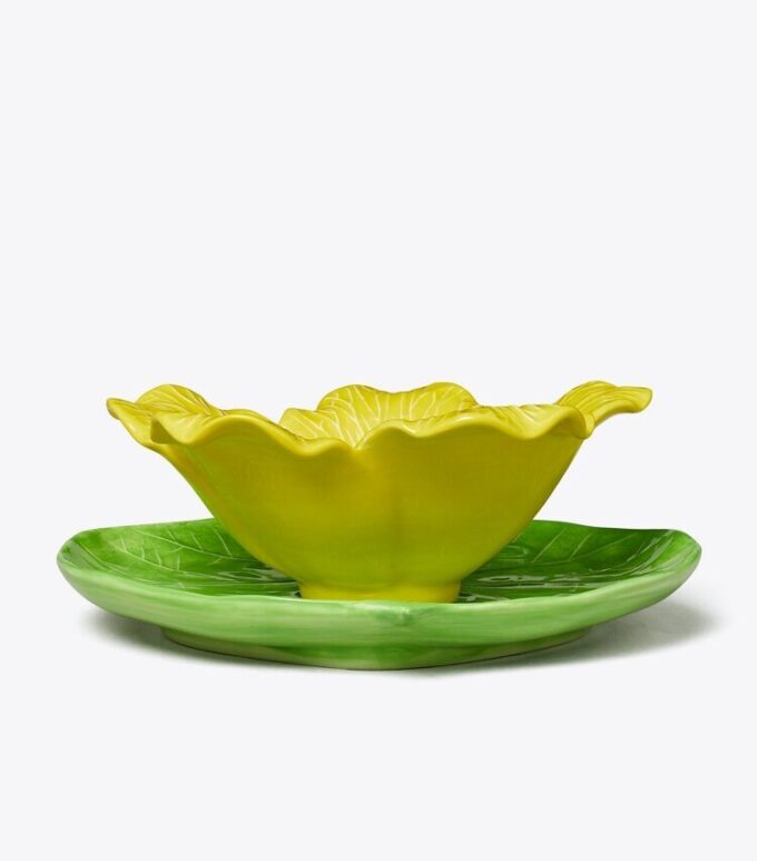 Ensemble bol et assiette Lily Pad Ensemble bol et assiette Lily Pad